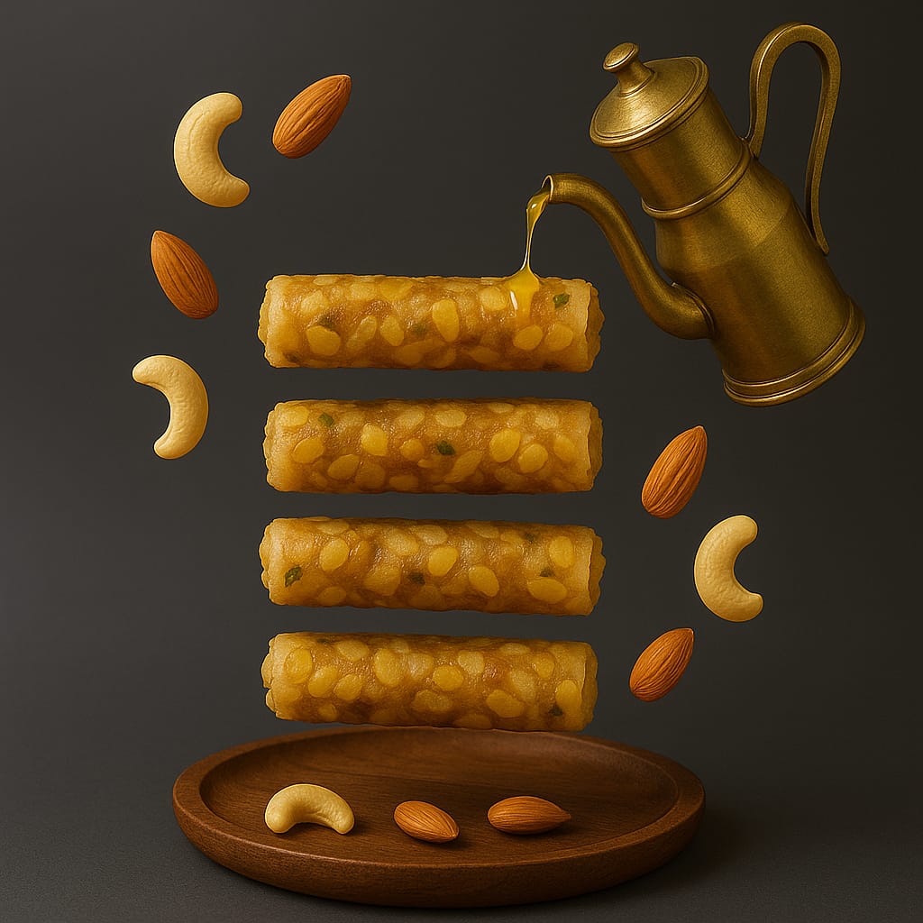 Dry Fruit Pootharekulu